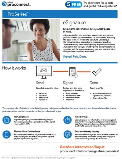 intuit esignature|intuit proseries esignature.